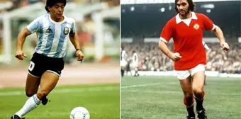 Maradona, bir başka futbol efsanesi George Best ile aynı gün vefat etti