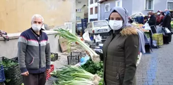 Organik Örenli pırasası tezgahlardaki yerini aldı