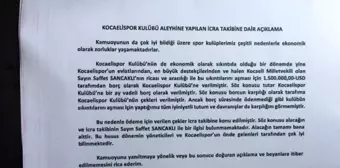 Aziz Yıldırım, Saffet Sancaklı'ya sahip çıktı