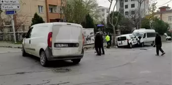 Kartal'da meydana gelen trafik kazasında maddi hasar oluştu