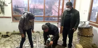 Köpek saldırısına uğrayan karaca tedavi altına alındı