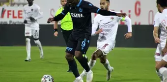 Süper Lig: A. Hatayspor: 0 - Trabzonspor: 1 (Maç sonucu)