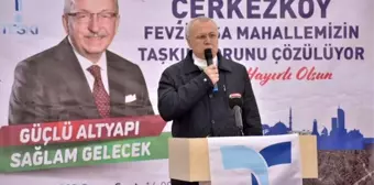 Çerkezköy'de su taşkınları artık son bulacak