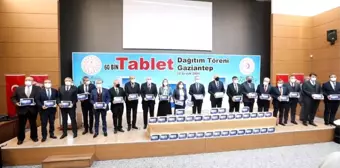 Şahinbey Belediyesi'nden dev projeye tablet desteği