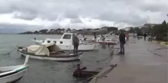 BALIKESİR - Ayvalık'ta balıkçılardan barınak talebi