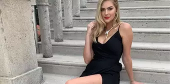 ABD'li model Kate Upton, iç çamaşırlı pozlarıyla sosyal medyada olay oldu