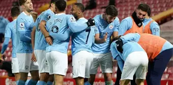 Manchester City, Liverpool'u deplasmanda 18 yıl sonra yenmeyi başardı