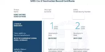 Yunanistan 'aşı sertifikası' dağıtmaya başladı