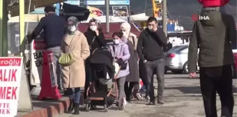 Amasra'da kısıtlamanın kalkmasıyla hareketlilik başladı