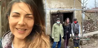 Burcu Kara doğduğu evi tadilata soktu