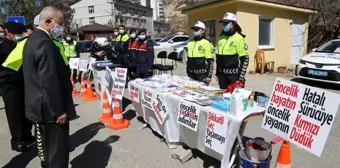 Orta ve Doğu Karadeniz'de 'Yaya önceliği kırmızı çizimizdir' etkinliği düzenlendi