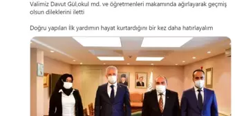 Validen, öğrencinin hayatını kurtaran öğretmenlere teşekkür