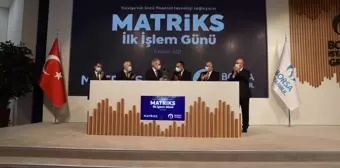 Borsa İstanbul'da gong Matriks için çaldı