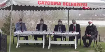 ZONGULDAK ÇAYCUMA'DAKİ KÖPRÜ FACİASINDA ÖLENLER DUALARLA ANILDI