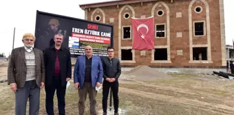 Son dakika haberi | Şehit Eren Öztürk'ün vasiyet ettiği cami inşaatı hayırseverlerin yardımını bekliyor