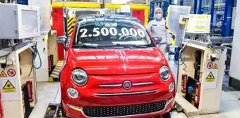 Fiat 500 2,5 milyon üretim adedine ulaştı