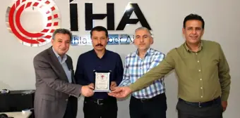 İGD'den İHA Muhabiri Ahmet Arslantaş'a paket