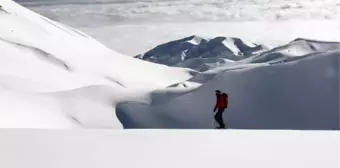 Tahtalı Dağı buz tutkunlarını cezbediyor