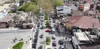 Üsküdar'da tam kapanma öncesi alışveriş yoğunluğu