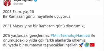 Selçuk Bayraktar'ın '20 yaş challenge' paylaşımına beğeni yağdı! İşte 2005 yılına ait ilk İHA deneme uçuşları