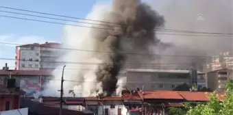 ZONGULDAK - Kilimli'deki yangında 8 iş yerinin çatısında hasar oluştu (2)