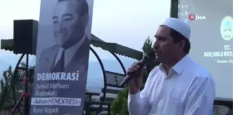 Adnan Menderes'in anıları vefa etkinliğinde canlandırıldı