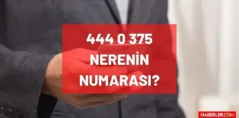 444 0 375 neresi? 444 375 nerenin telefon numarasıdır? 444 0 375 hangi firmaya ait telefondur? 444 0 375 neyin numarası ve kime ait?