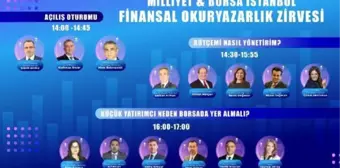 Milliyet ve Borsa İstanbul'dan 'Finansal Okuryazarlık Zirvesi'