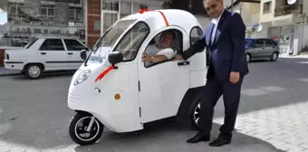 Engelli vatandaşa elektrikli motor jesti