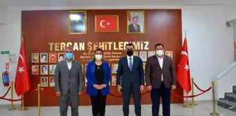 Kaymakam Çelik'e bir dizi ziyaret