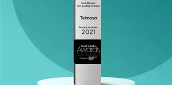 Teknosa'ya Social Media Awards'tan altın ödül