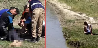 Balık tutmak için sulama kanalına giren 15 yaşındaki çocuk boğularak can verdi