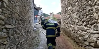 Son dakika haberleri... Tarihi Darkale'de yangın tatbikatı