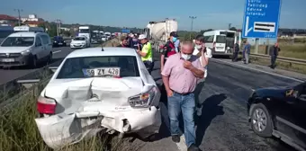 Son dakika haberi | Tekirdağ'da zincirleme trafik kazasında 7 kişi yaralandı