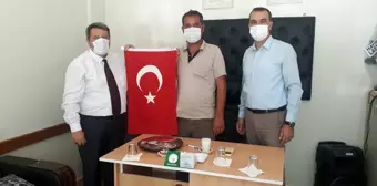 Ara seçim heyecanı yaşayan Alaşehirli muhtarlara ziyaret