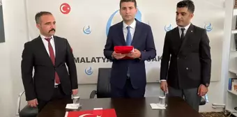 Ülkü Ocakları Malatya İl Başkanlığı'nda bayrak Şengönül'de