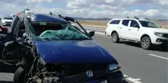 Kızı ve torunlarını tatile götürürken kaza yaptı: 6 yaralı