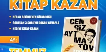 Onikişubat Belediyesi'nden 'Kitap Oku Kitap Kazan' Etkinliği