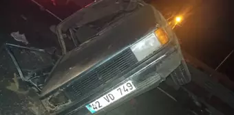 Son dakika haberi! Akşehir'deki trafik kazasında iki kişi yaralandı