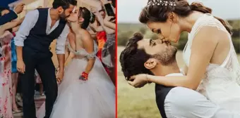 2 sene önce nikah kıyan Berkay Hardal ve Dilan Telkök çifti düğün yaptı