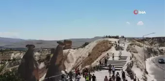 Kapadokya'da bayram öncesi yoğunluk yaşanıyor