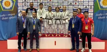 Ümitler Avrupa Judo Kupası'nın ilk gününde millilerden 4 madalya