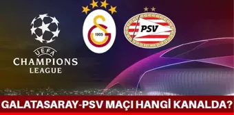 Galatasaray PSV maçı hangi kanalda? Galatasaray-PSV Eindhoven maçı ne zaman, saat kaçta? GS-PSV maçı ne zaman? Galatasaray-PSV maçı muhtemel 11'ler!