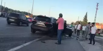 Son dakika haberi | Beş aracın karıştığı trafik kazasında 6 kişi yaralandı