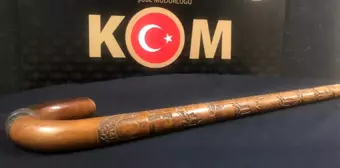 Atatürk'e ait olduğu belirtilerek müzayedede satılmak istenen bastona el konuldu