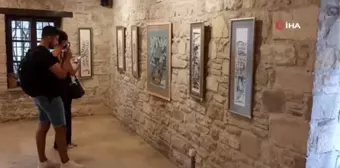 Muğlalı Ressam 14. kişisel sergisini İbramaki'de açtı