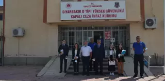 TİHEK heyeti Diyarbakır D Tipi Yüksek Güvenlikli Kapalı Ceza İnfaz Kurumunda inceleme yaptı