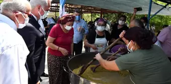 Son dakika haberi: Isparta Senirkent ilçesinde kazanlar birlik ve beraberlik için kaynadı