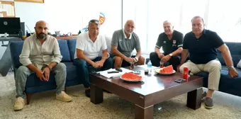 Dick Advocaat, Hikmet Karaman'ı ziyaret etti