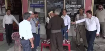 Şemdinli Kaymakamı Güven, esnafla vedalaştı